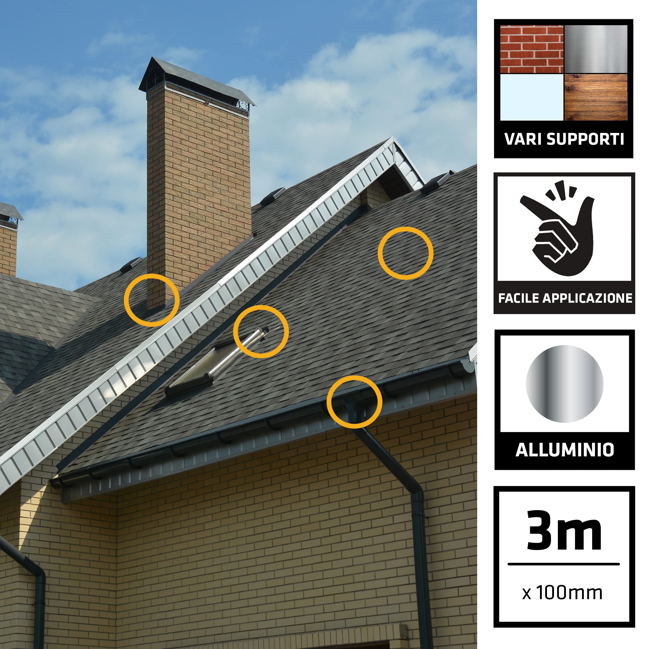 Sika Taśma uszczelniająca MultiSeal BT aluminiowa – idealna do uszczelniania i szybkich napraw – samoprzylepna – 10 m x 100 mm
