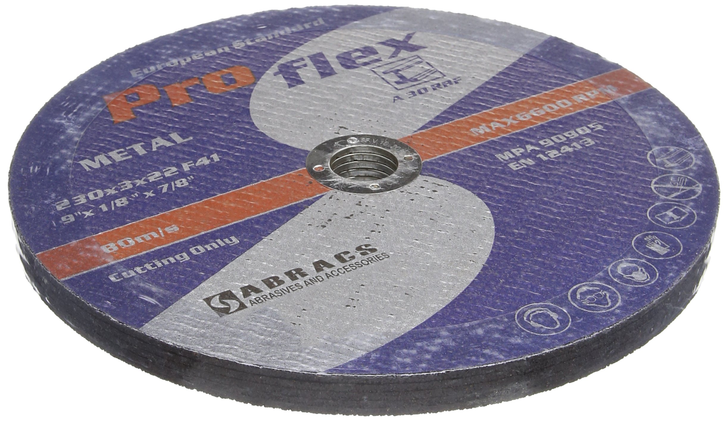 Connect Abracs Flat Cutting Discs 230mm x 3.0mm 25pc 32060