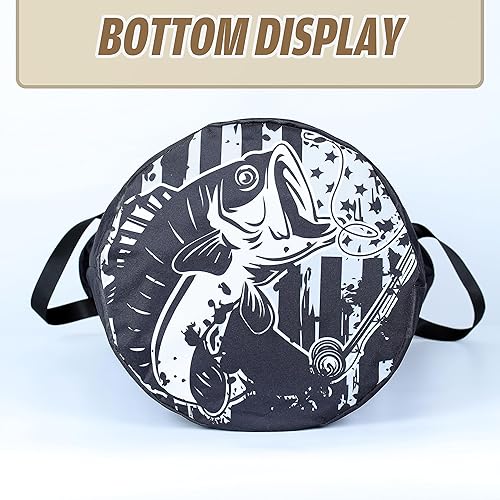 Miniatura 10 de Cesta de lavandería de fútbol americano, plegable, impermeable, de tela Oxford, divertida, cesta de lavandería, cubo de almacenamiento de ropa,