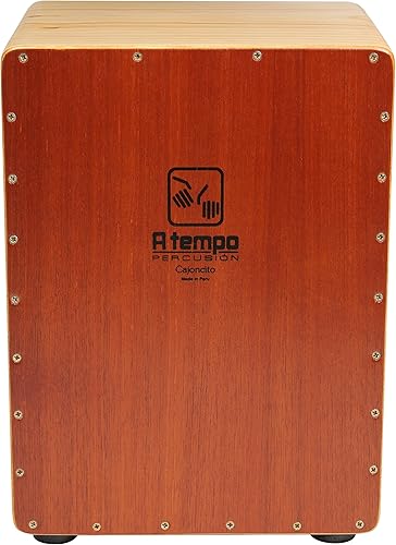 Miniatura 3 de A Tempo Percussion El Cajoncito (El pequeño cajón) - Cajón de tamaño 34 fabricado en Perú