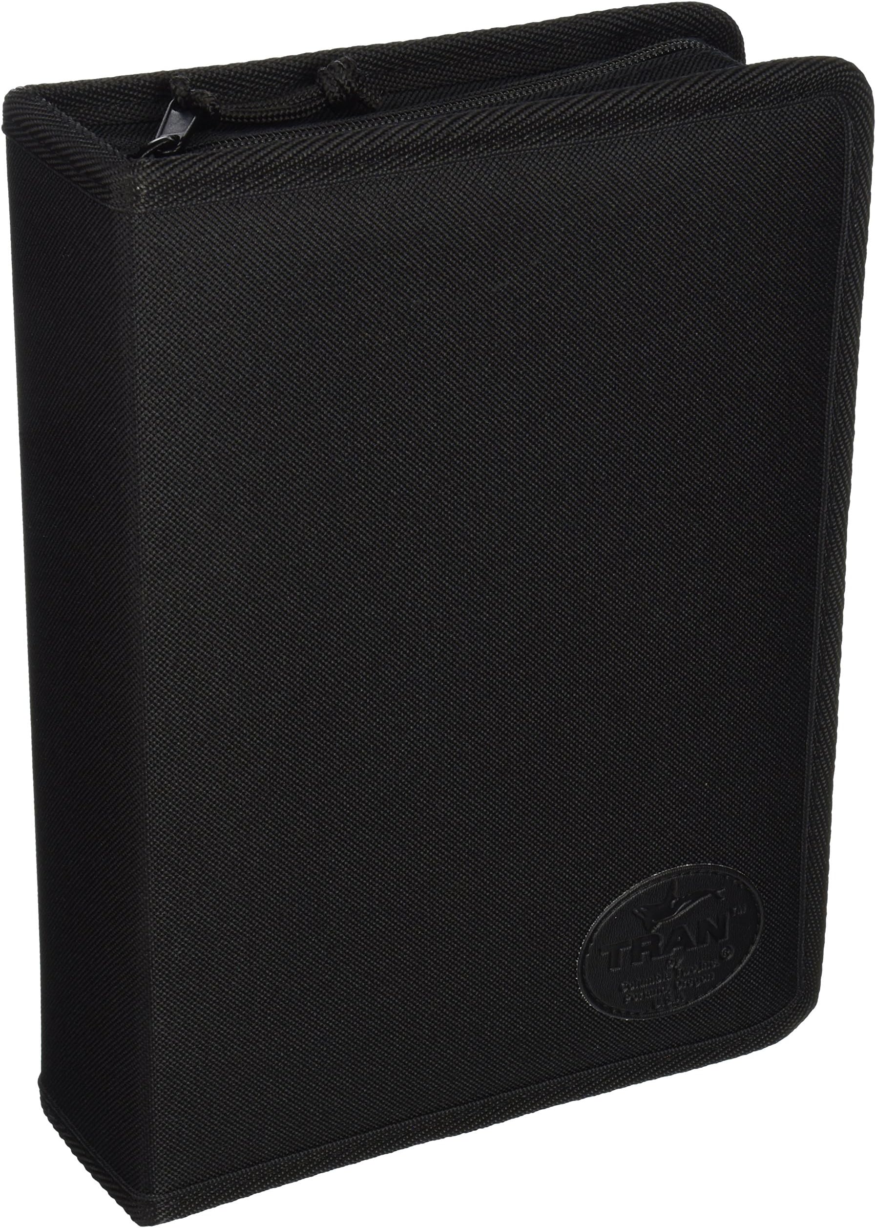 Tran Deluxe Pencil Case, Holds 120 Pencils, Black