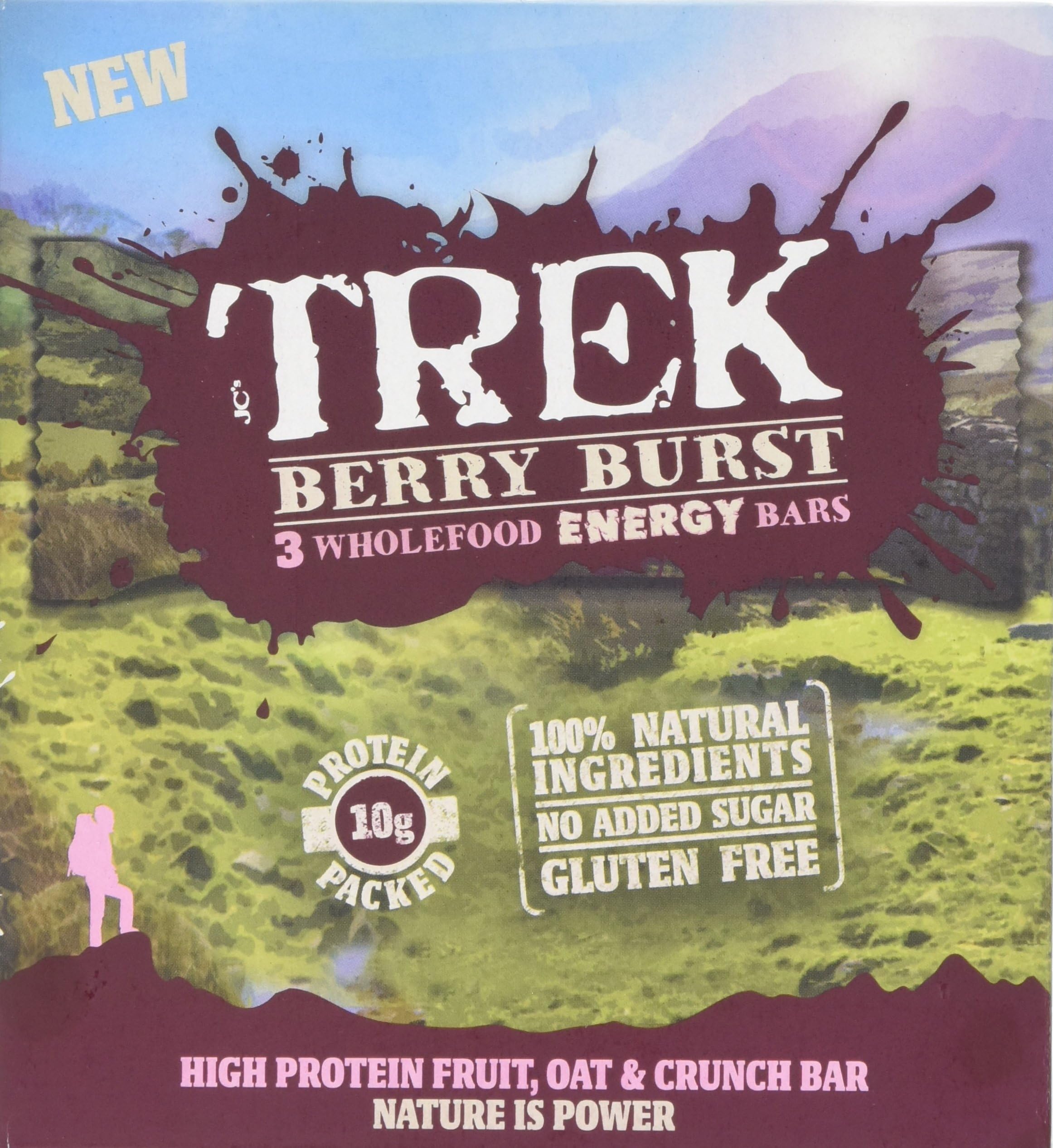 Trek Protein Berry Burst 3x55g Bar MP - Case of 36 Bars