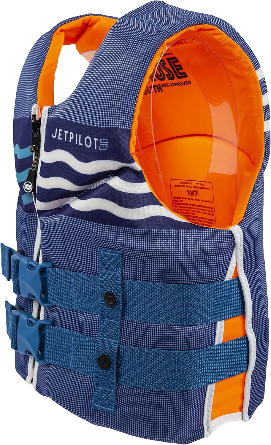 JetPilot Cause Youth PFD-Bue-Youth, blue