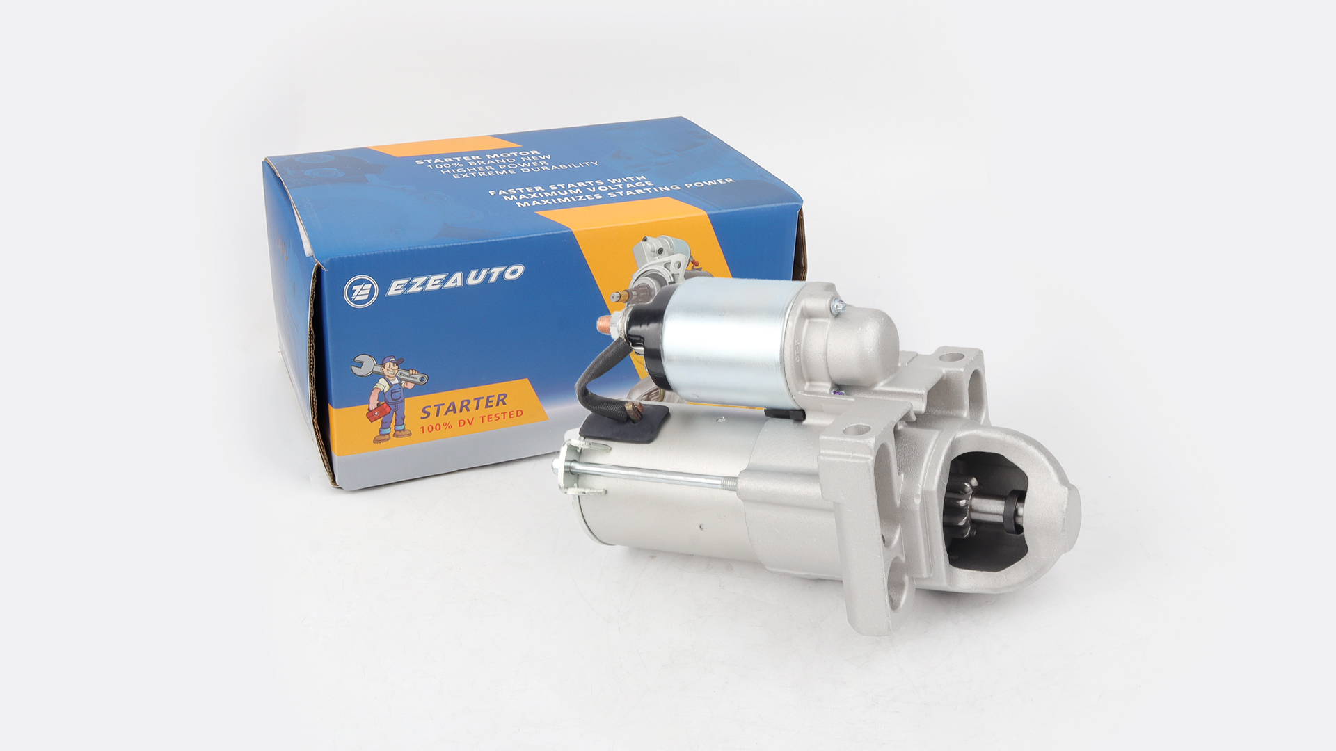 Image of Ezexpreze 6494 New Starter Buick Cadillac Chevrolet GMC Isuzu SAAB 4.8L 5.3L 03 04 05 06 07 08 09 2003-2009 SDR0270 12568051 12578050 12592294 12604477 89017440 89017631 89018123