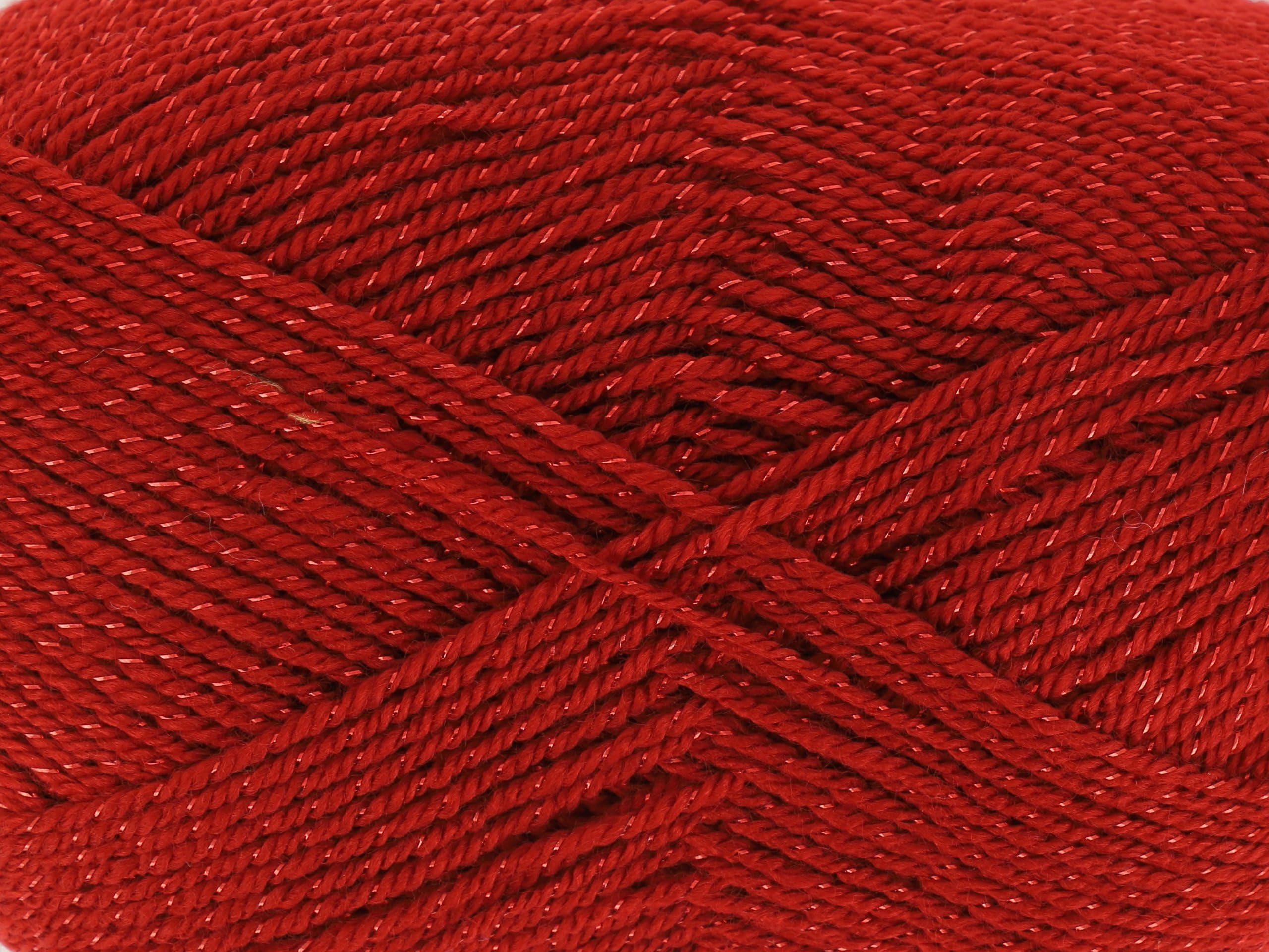 King Cole Glitz DK Flame Yarn - 290M, 100g โ image 1