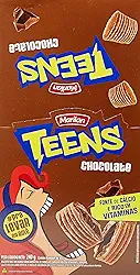 Biscoito Teens Chocolate Marilan Caixa com 8 Unidades de 30g