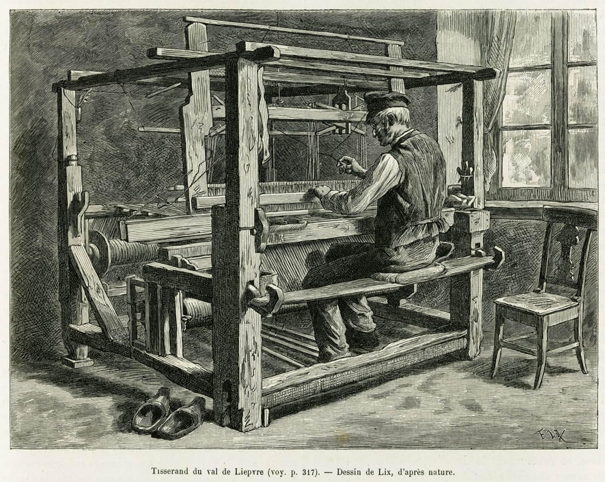 Cuadro en lienzo Frederic Theodore Lix de 60x90cm, ideal para inspirar tu oficina o despacho 5