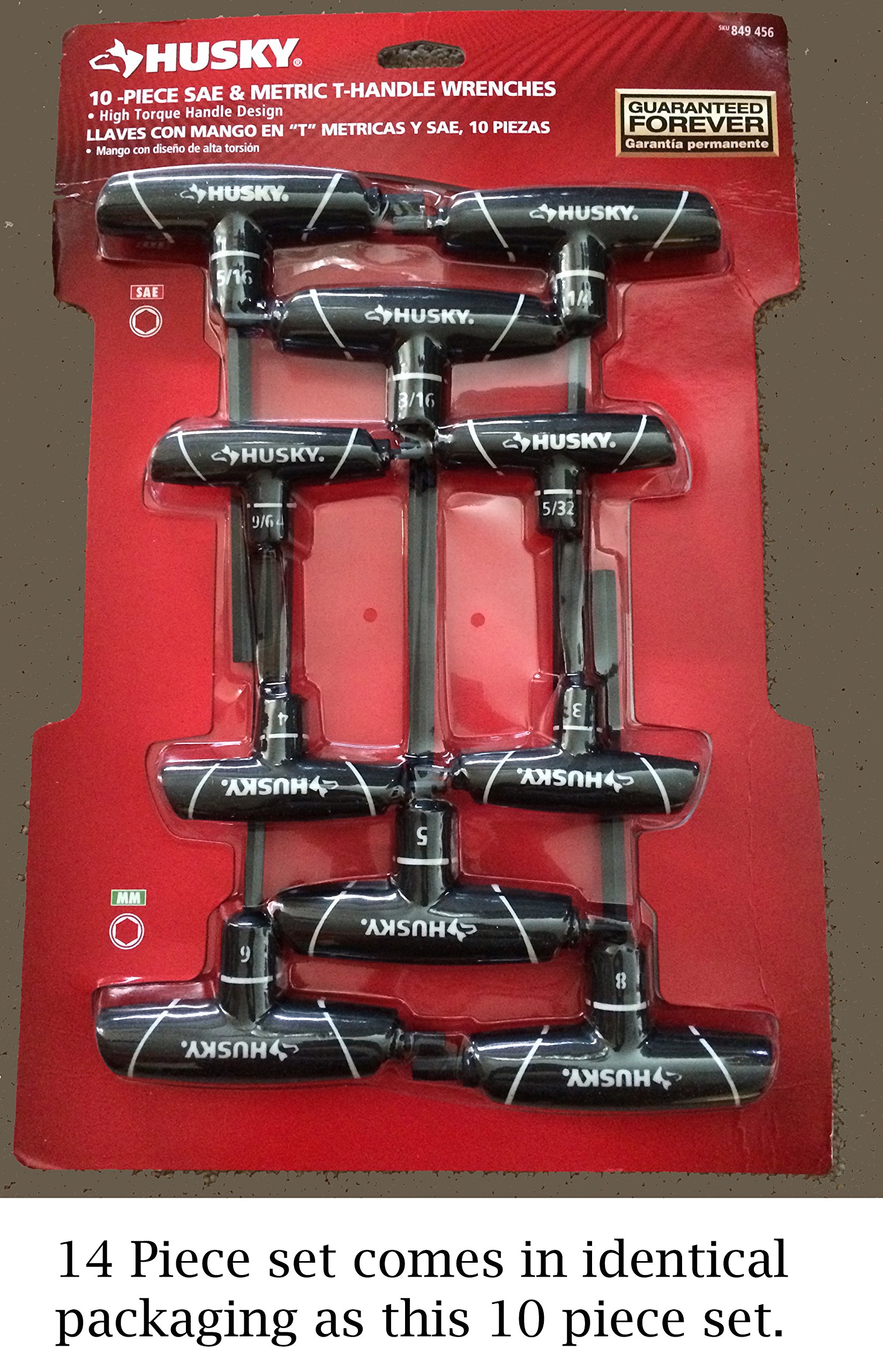 Buy HUSKY 14Piece SAE and Metric THandle Hex Wrench Set Online at