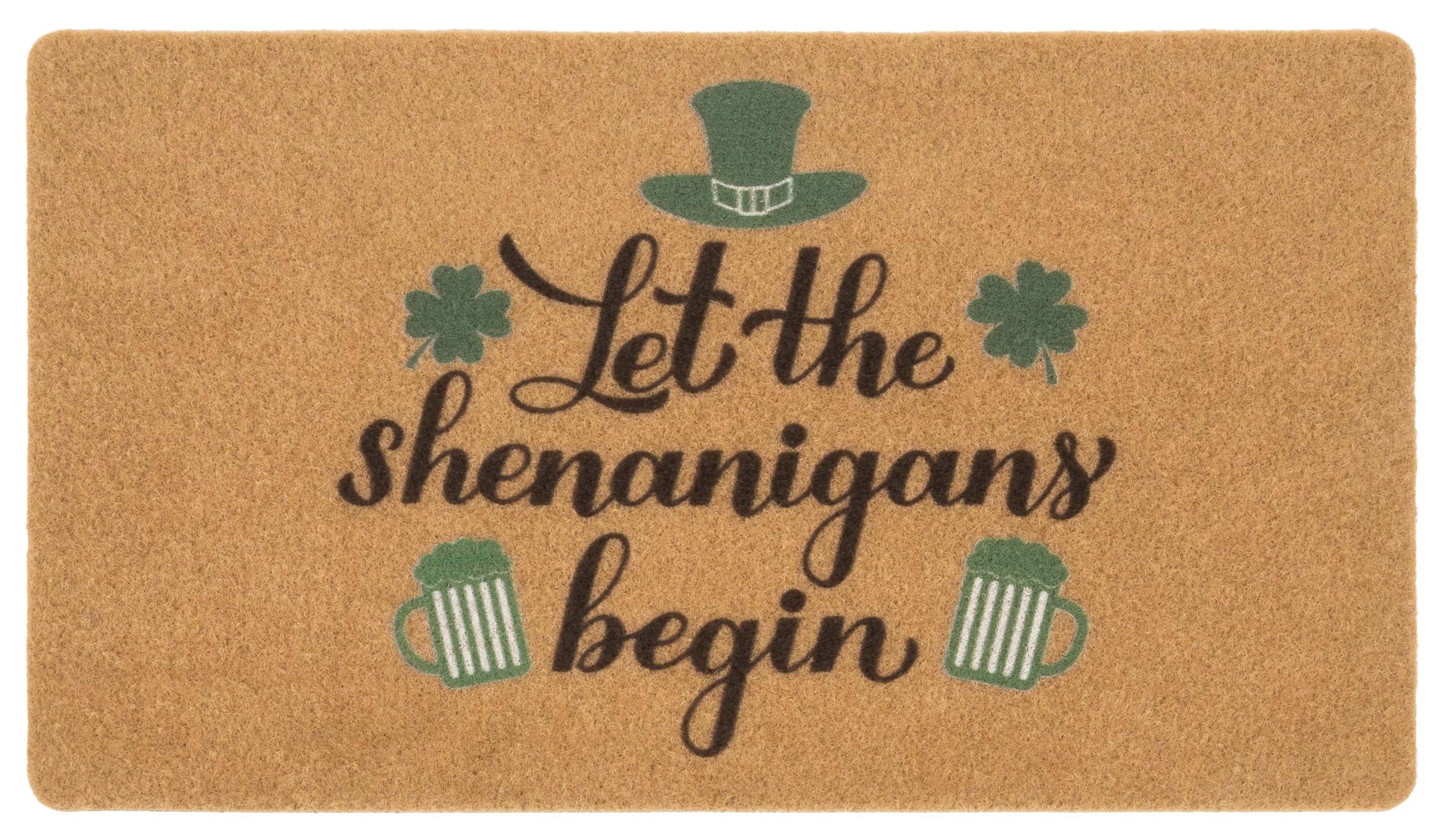 Welcome St. Patrick's Day Personalized Doormat