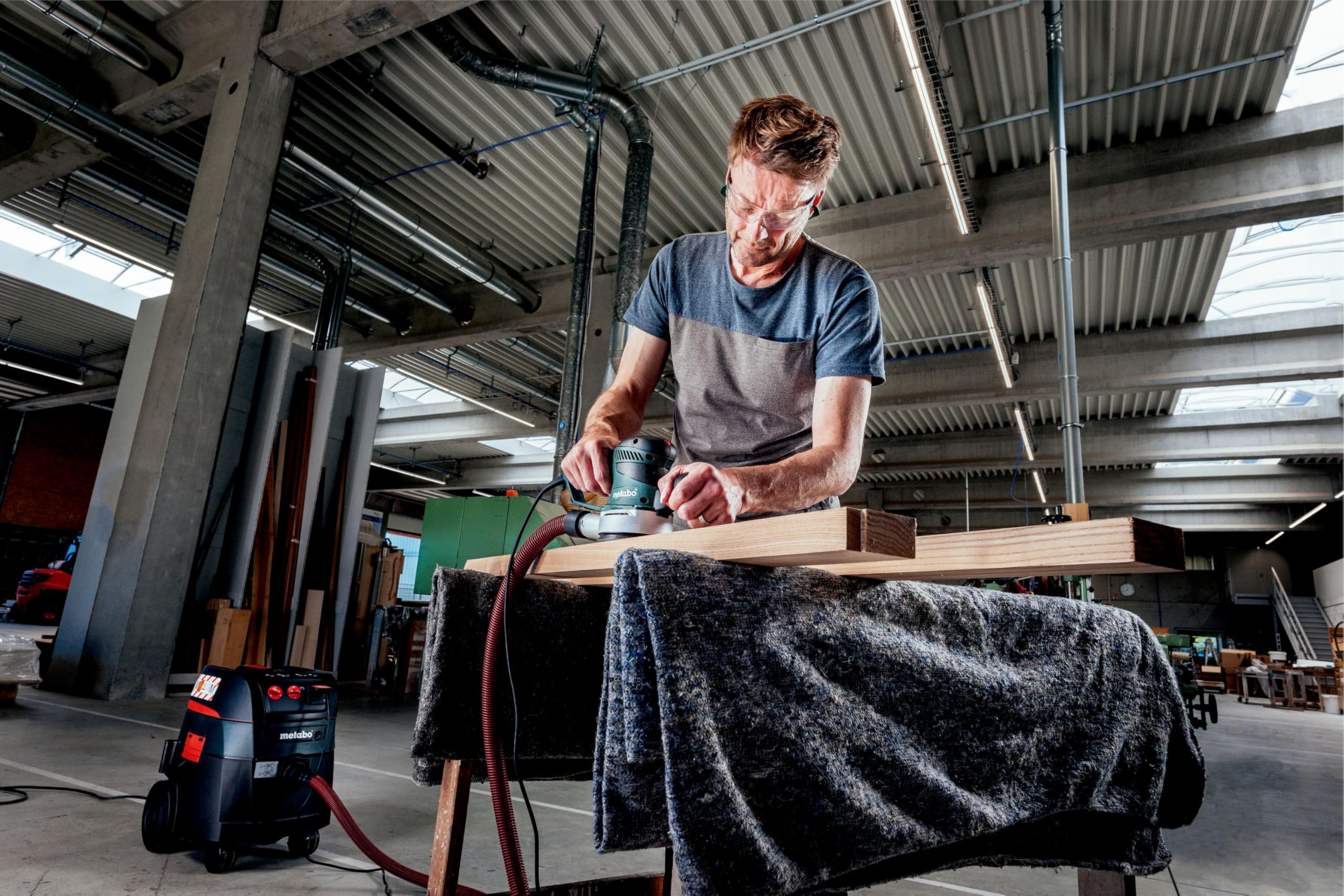 Metabo SXE 450 TurboTec - Lijadora excéntrica Metabo