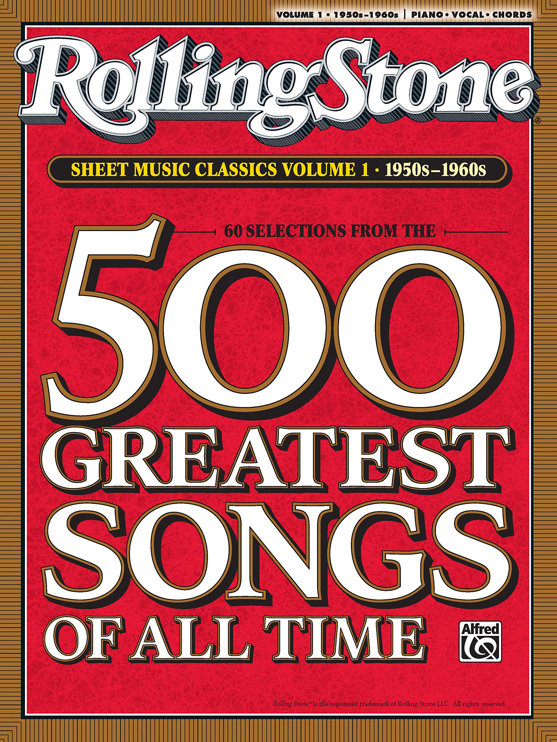 Alfred Music Rolling Stone Sheet Classics, Vol 1: 1950s-1960s