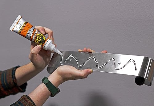 Miniatura 9 de Gorilla Max Strength - Adhesivo transparente para construcción, tubo de compresión de 2.5 onzas, transparente, (paquete de 2)