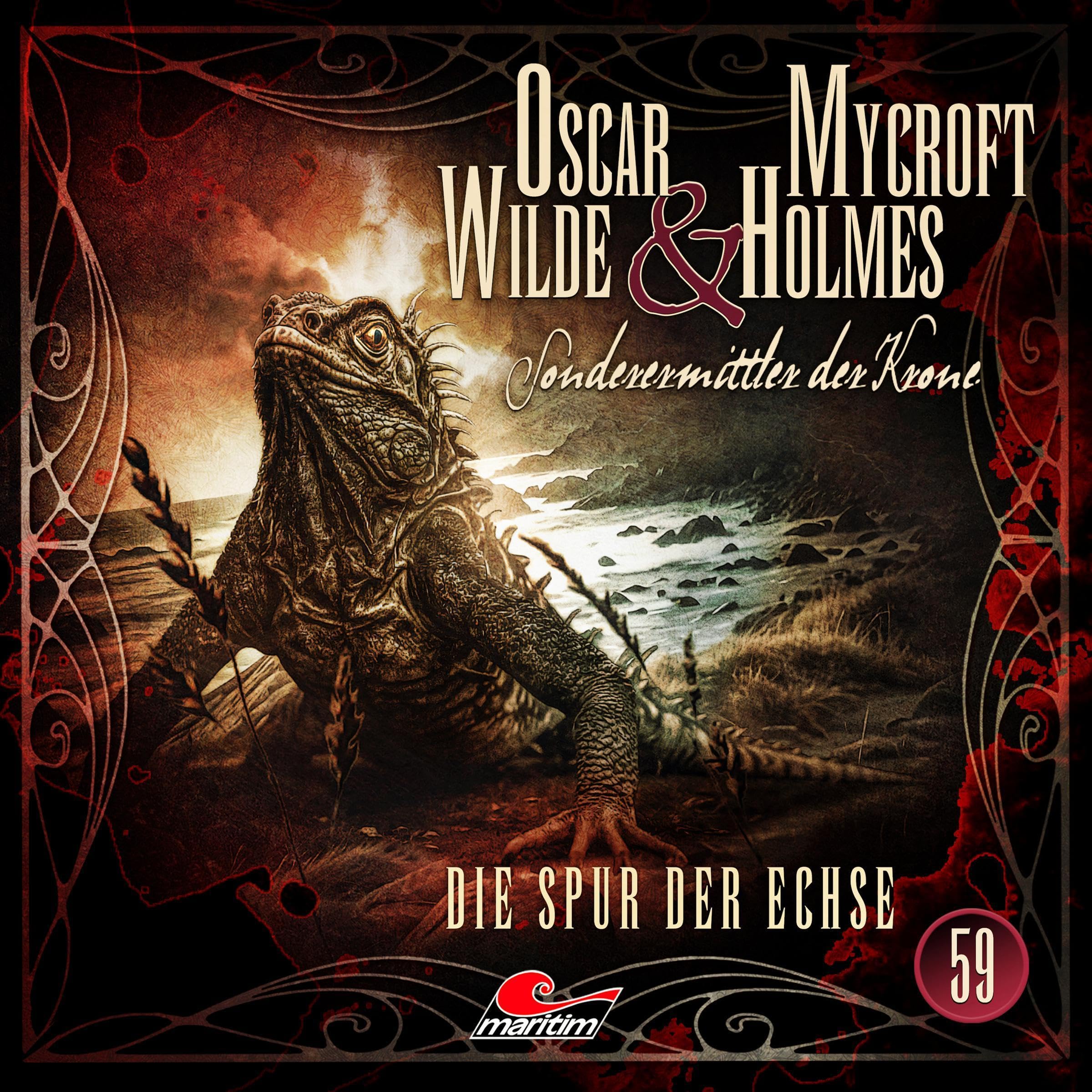 Cover art for Oscar Wilde & Mycroft Holmes, Sonderermittler der Krone - Die Spur der Echse