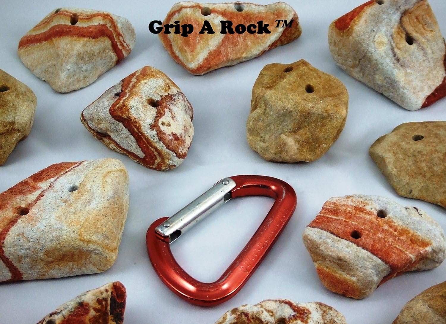 70 Rock Climbing Holds, Rock Climbing Equipment, Adult & Kids Climbing Wall