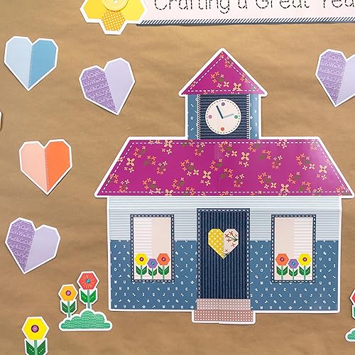 Vista 125 de Carson Dellosa - 37 piezas de decoración para tablón de anuncios, comprensión de lectura, matemáticas, escritura y ciencias, decoración de aula