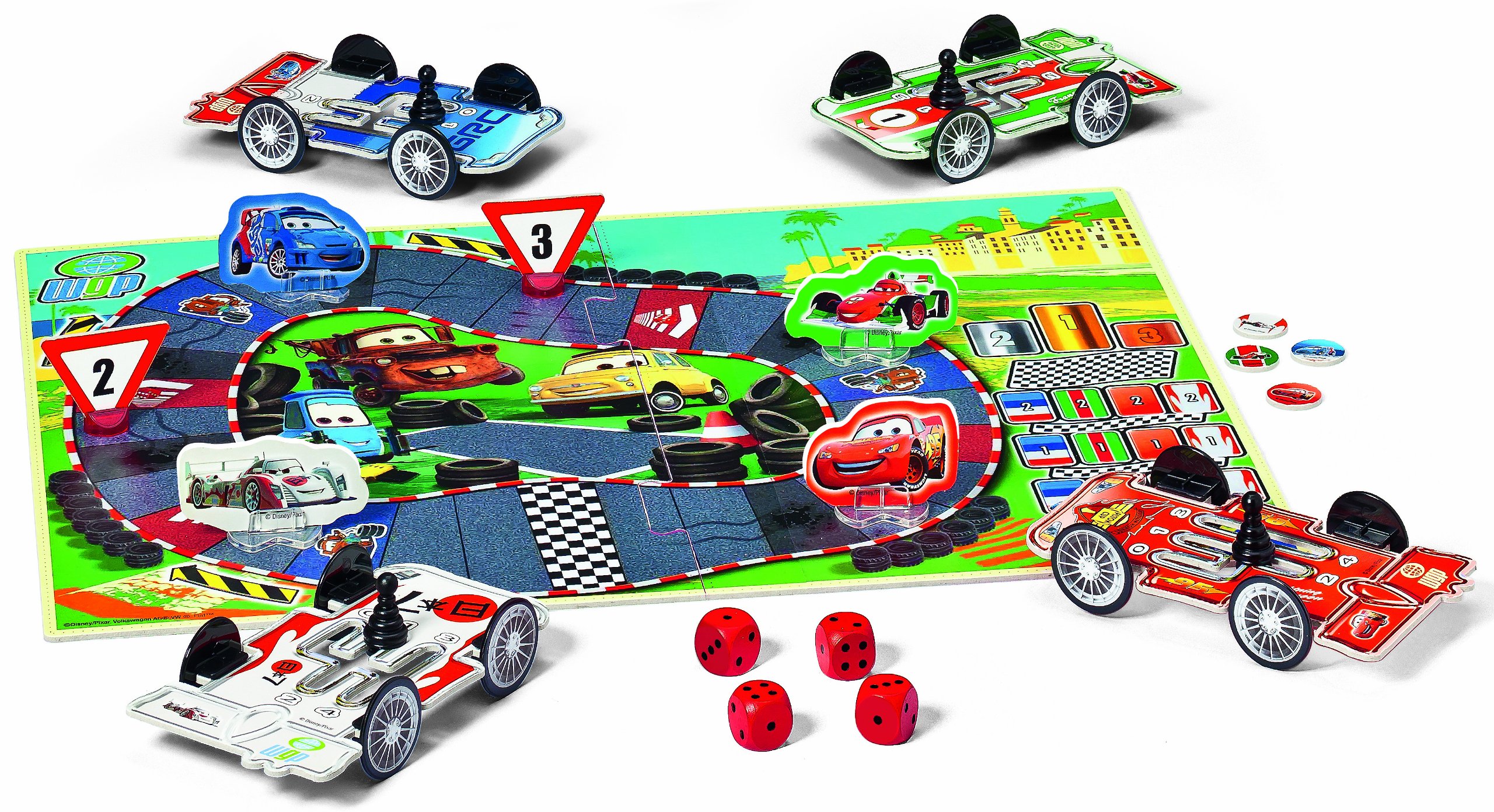 Buy Disney Cars 2 'World Grand Prix' Board Game Puzzle Online at