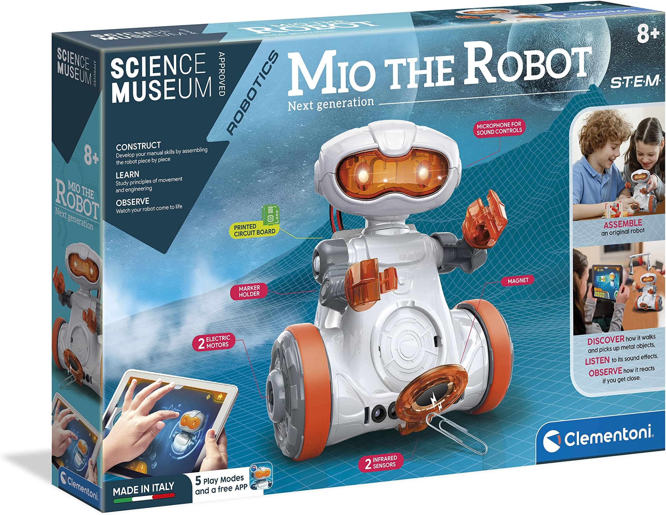 Science Museum - Mio The Robot Multi-Coloured for 8 Years old and up, 61893