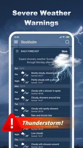 Accurate and advanced weather