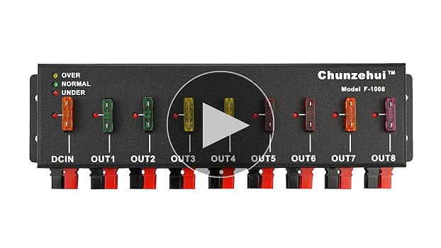 Amazon.com: Chunzehui F-1008 Horizontal 9 Port 40A Connector