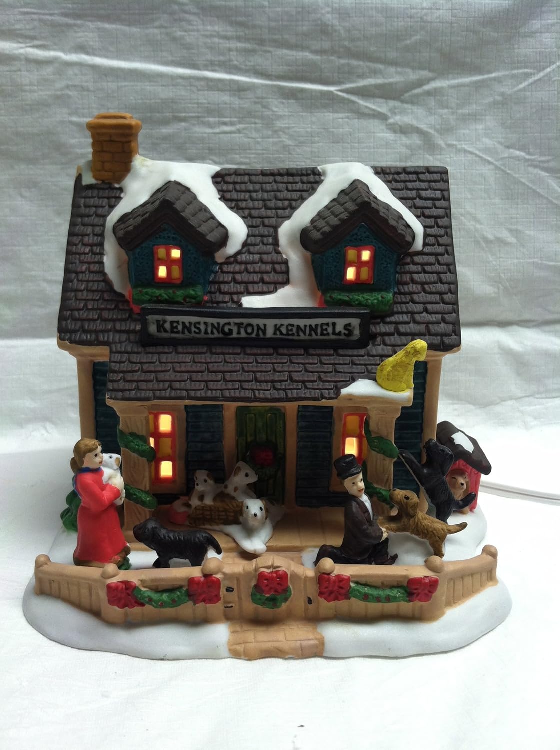 Victorian Village Collectibles Kensington Kennels Home