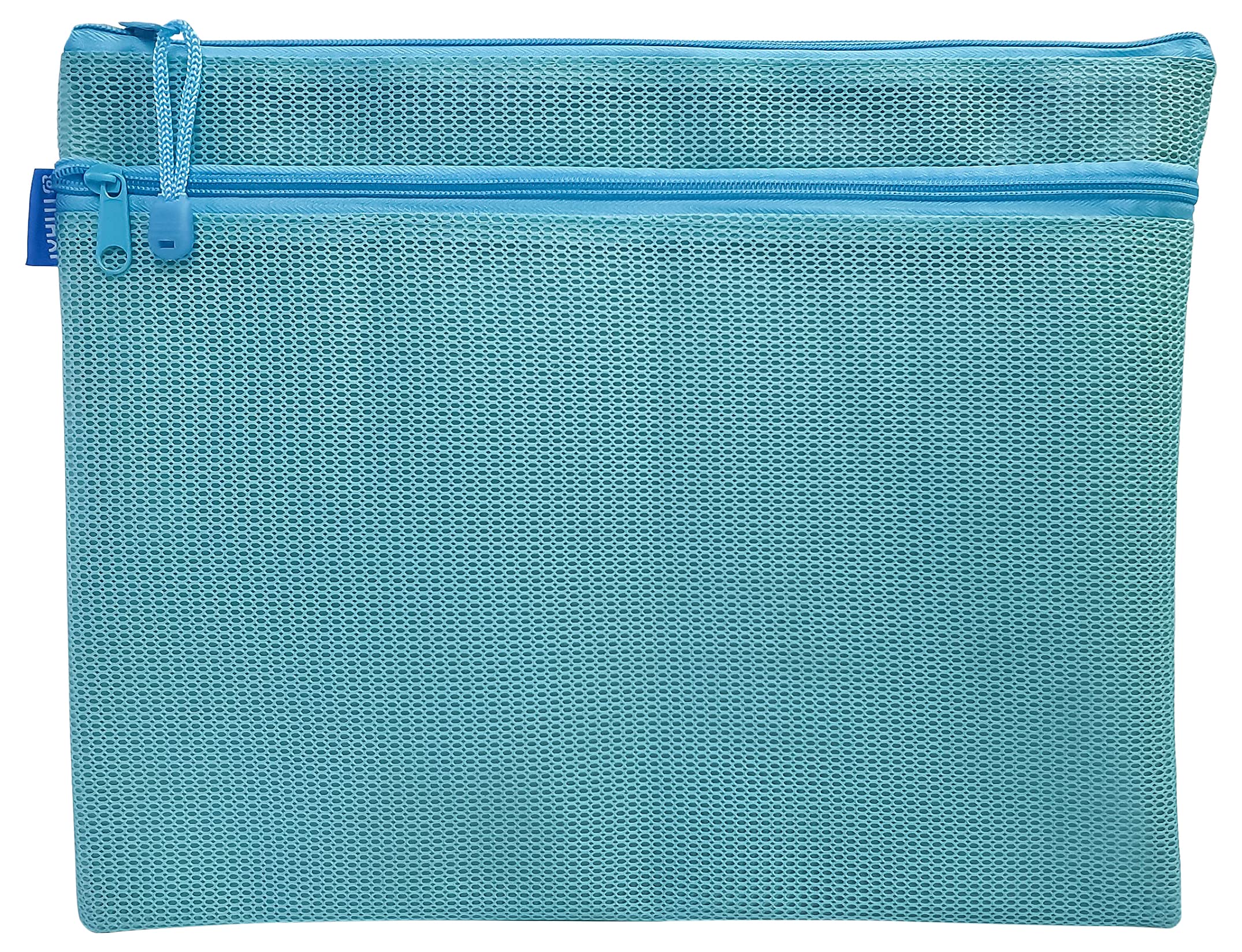 MAXI A4 DOUBLE ZIPPER BAG, Assorted Colour