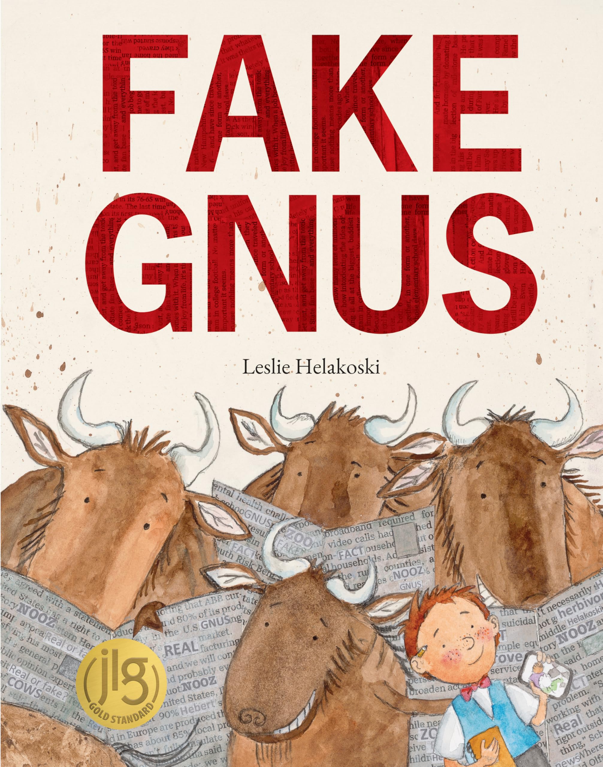 Groundwood Books Ltd Groundwood Books Fake Gnus: Pages: 36 Hardcover