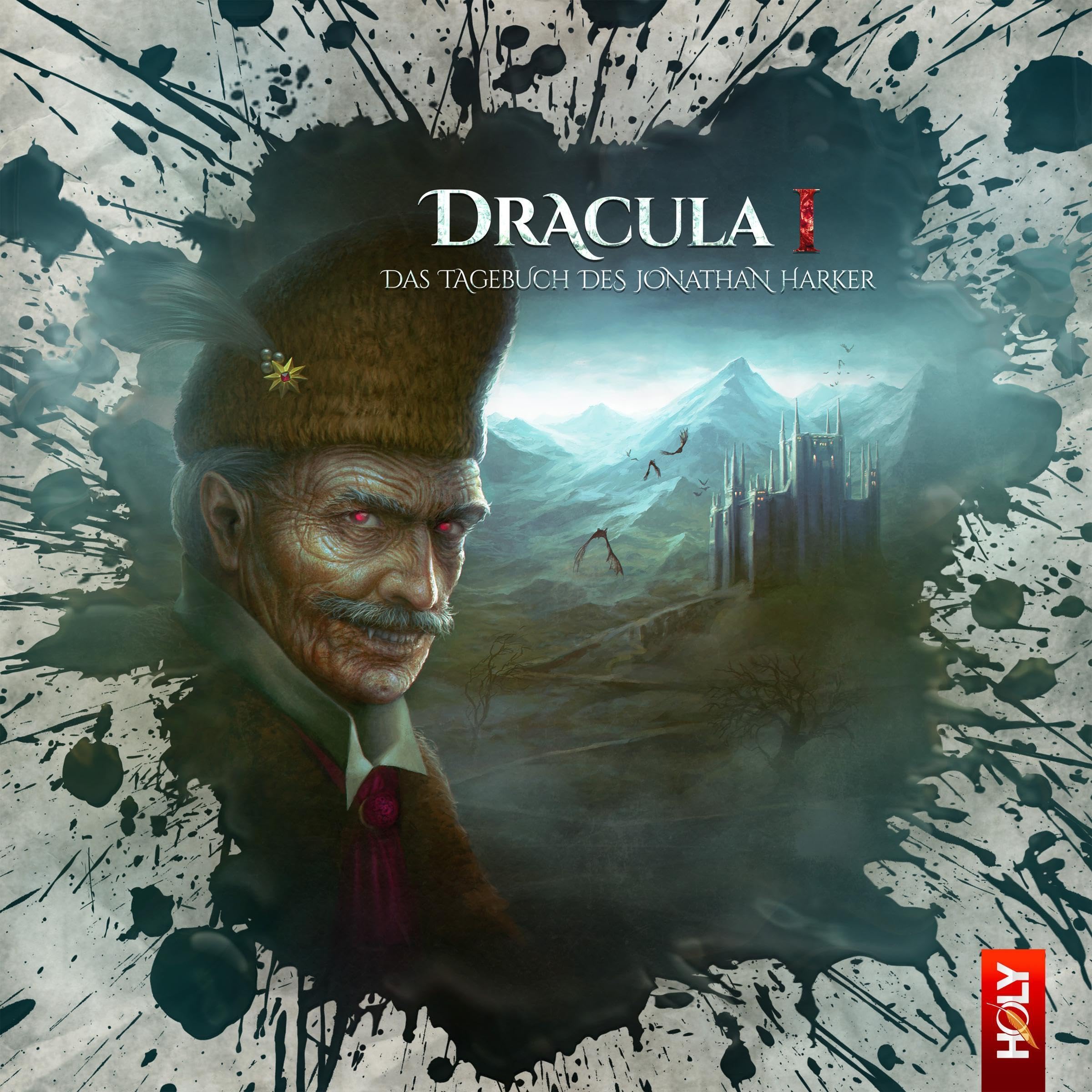 Cover art for Dracula 1 - Das Tagebuch des Jonathan Harker