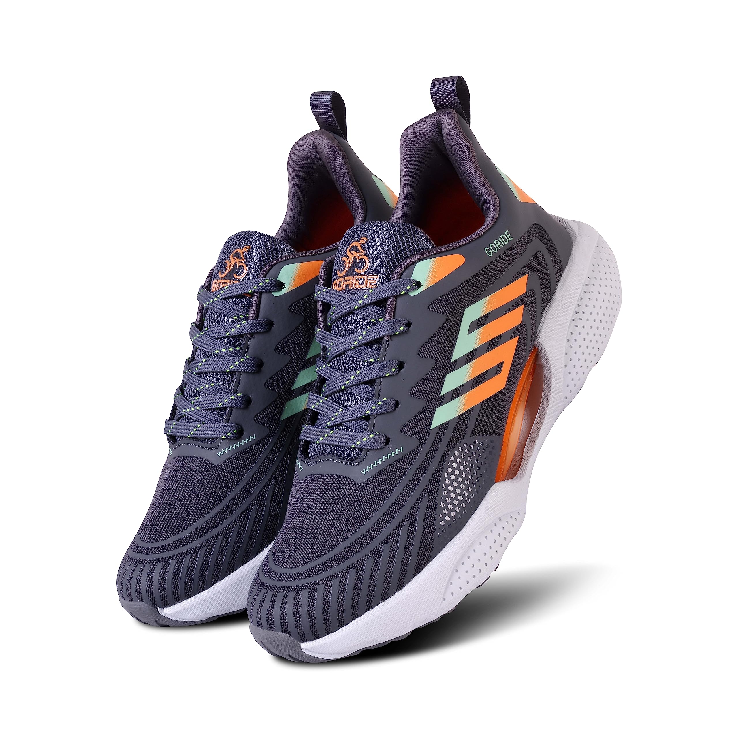 GO RIDE EAST Running Shoes for Men, Running Shoes for Men Lightweight, Engineered for Speed and Stability, Sports Shoes (Size 8 UK/Ind, Dark Grey) (B0CB6WCLS1) Amazon Price History, Amazon Price Tracker
