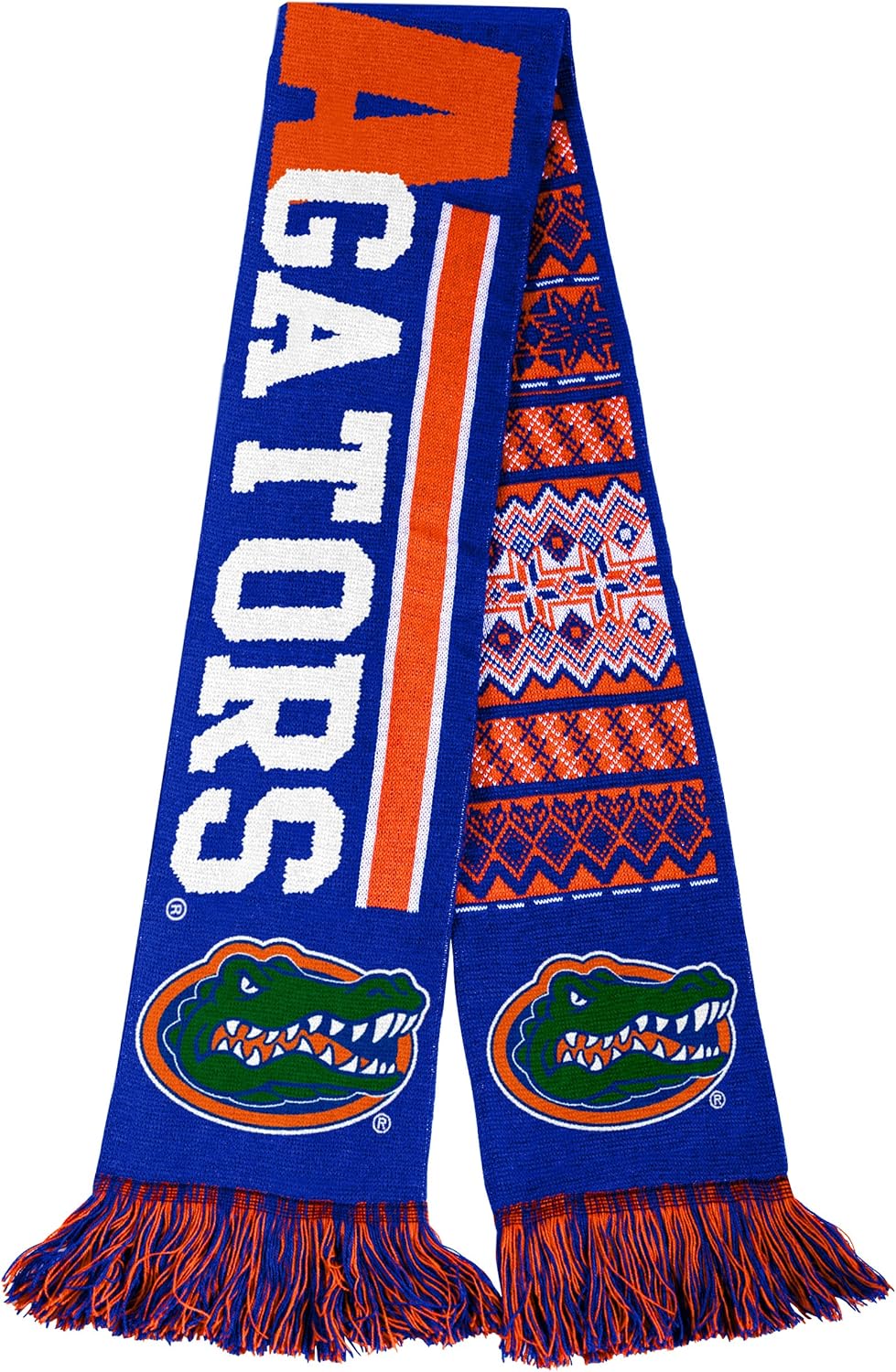 FOCO NCAA Reversible Ugly Scarf