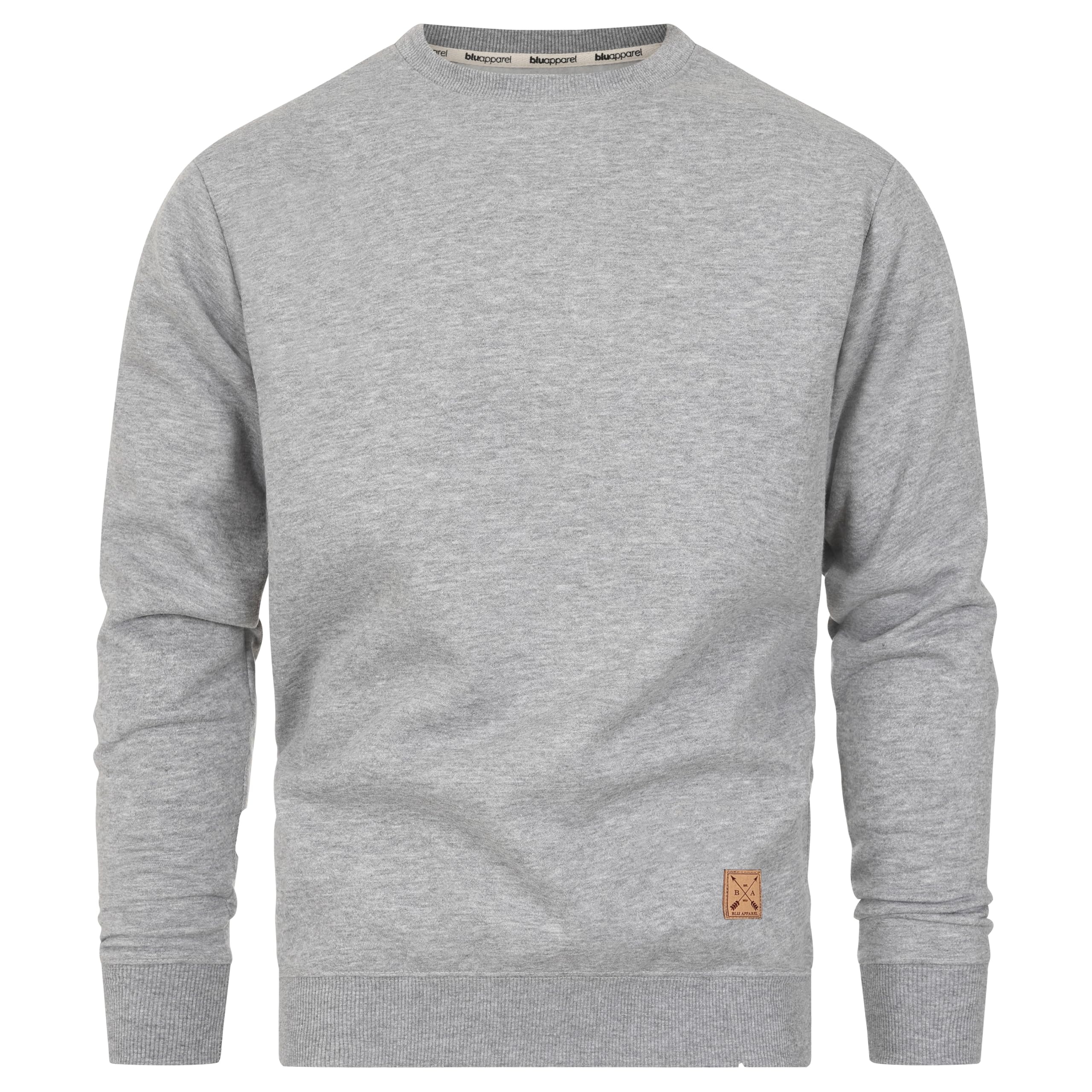 blu apparel Men's Crew Neck Sweatshirt Casual Pullover Fleece Lining Warm Daily Sweater-picture-51