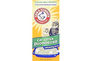 Double Duty Litter Deodorizer: Arm & Hammer for Pets Activated Baking Soda