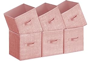 SONGMICS Rose Gold Storage Cubes
