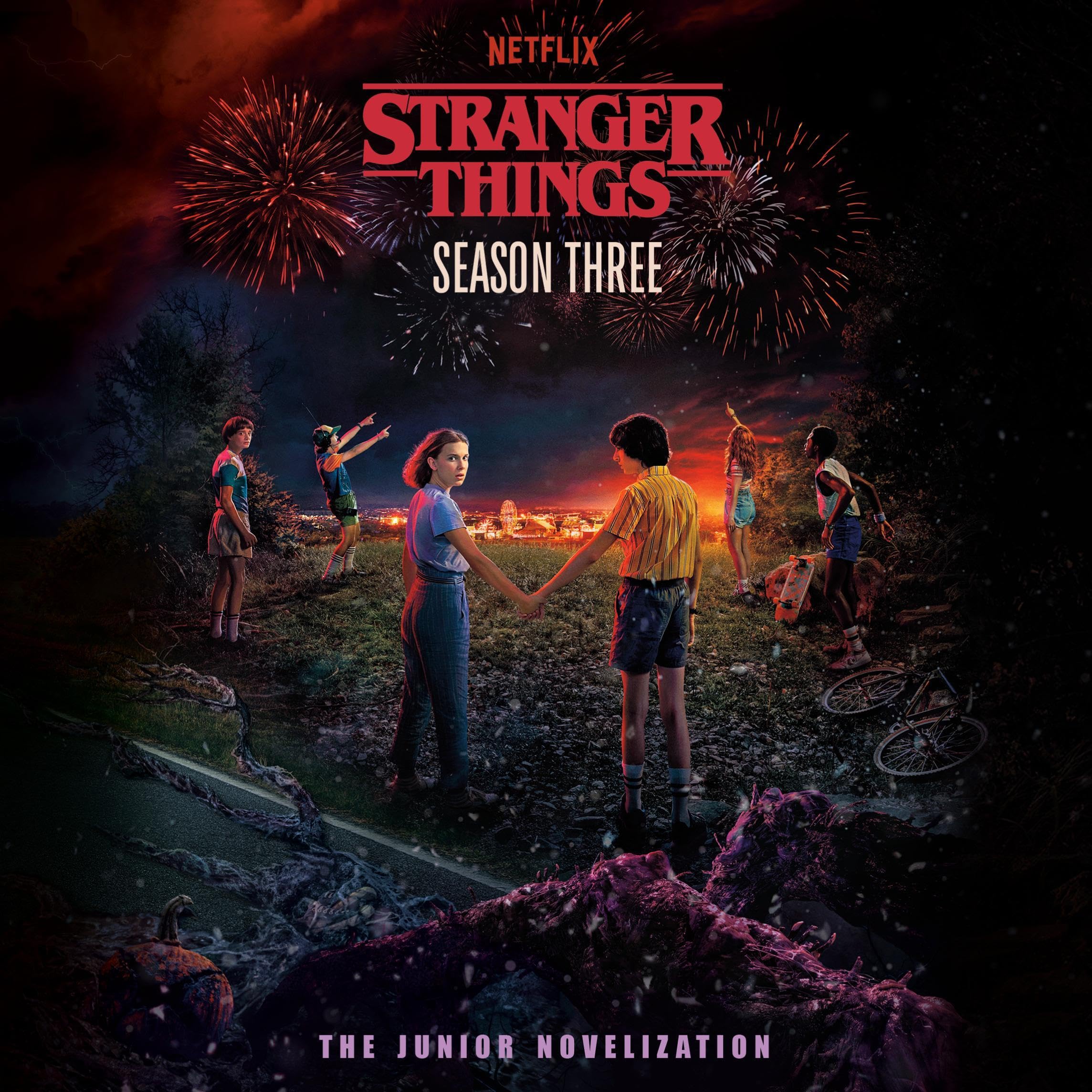 Cover art for Stranger Things, Season Three: The Junior Novelization