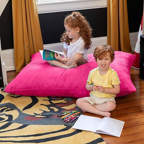 Miniatura 3 de Jaxx Puff Saxx de 3.5 pies para niños, color fucsia