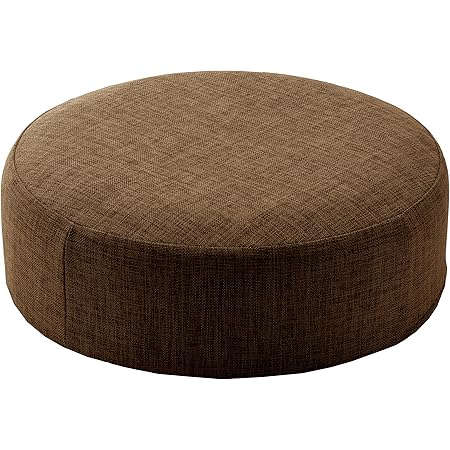 セルタン 日本製 低反発シート クッション SWEETS 丸型 カシコンブラウン ノーマルタイプ A367t-541BR