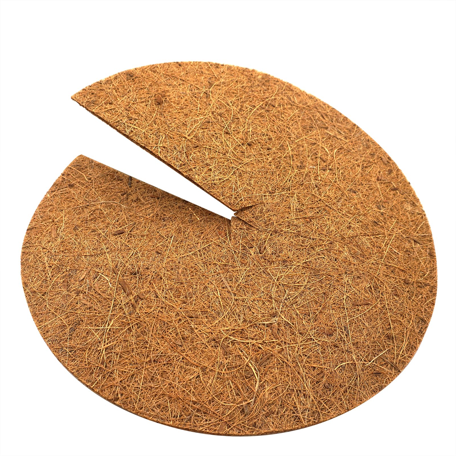 Akuoly Coconut Fiber Discs for Plant Frost Cold Protection in Winter 40cm Large Diameter Plant Protection Cover Coconut Fiber Mats - Image 3
