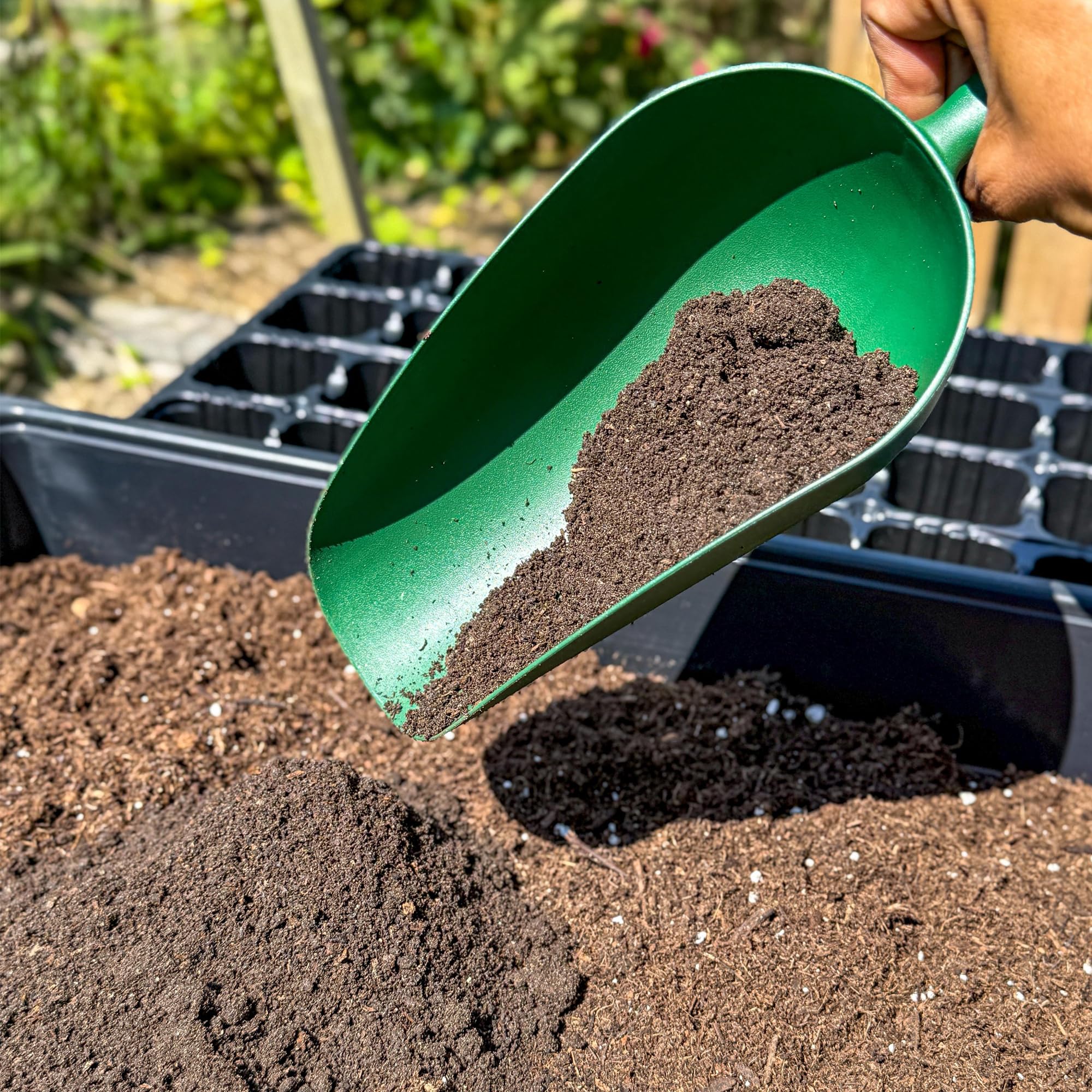 CULTIVERS Bio-Wurmhumus 3 L, Ecocert zertifiziert | Organischer Dnger fr  Pflanzen & Garten | Verbessert die Bodenstruktur und untersttzt das ...
