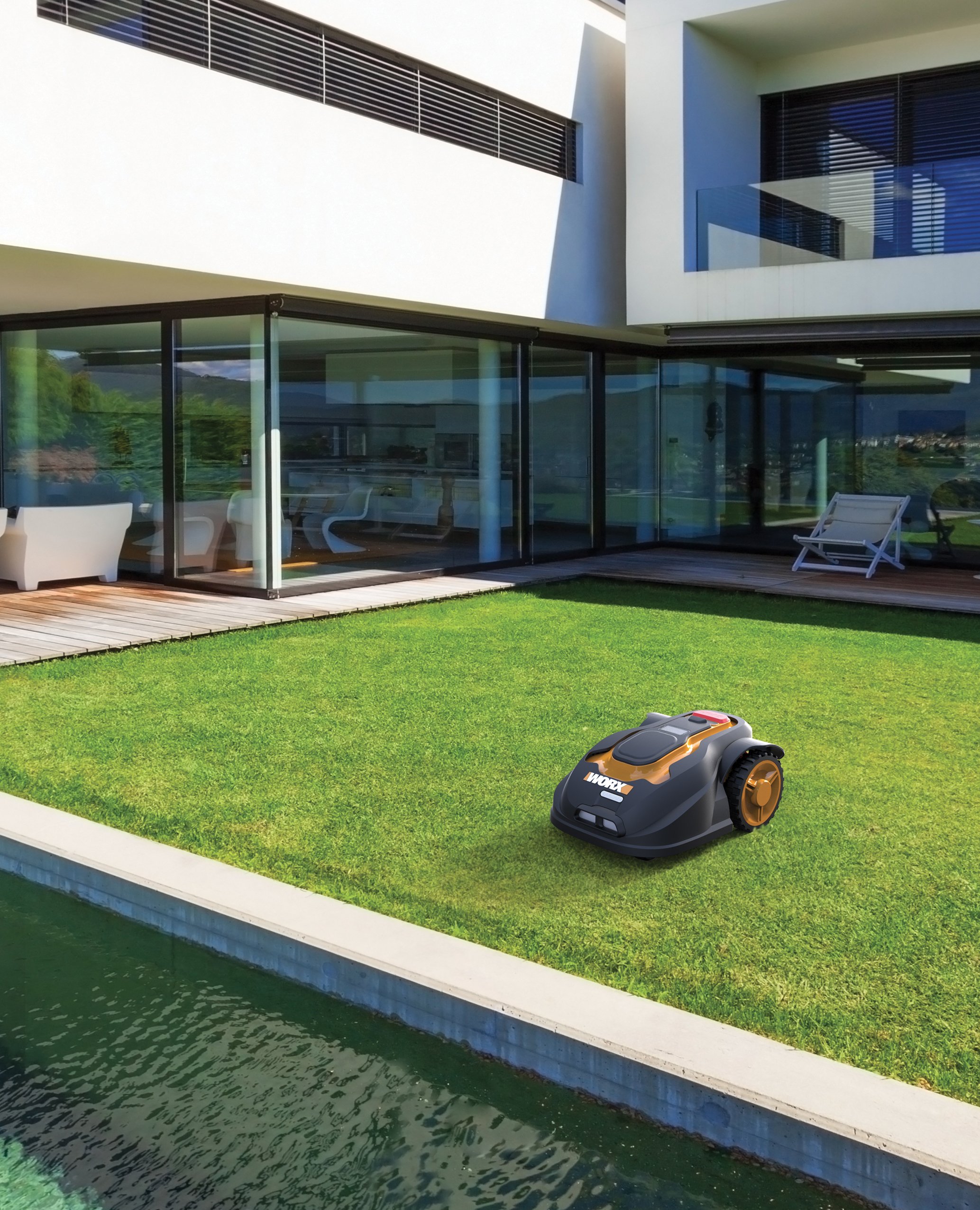 Worx Wg790e 28v 18cm Landroid M Robotic Lawn Mower Desertcart