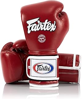 Fairtex BGV9 Muay para boxeadores y entrenadores profesionales | Guantes de estilo mexicano para bateadores duros | Guantes de artes marciales | Guantes de boxeo ligeros y absorbentes de golpes
