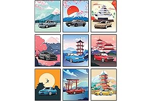 97 Decor Jdm Poster - Admired Art for Men's Car Room