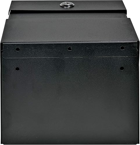 Miniatura 10 de Mail Boss Caja de sugerencias de acero con cierre para llaves, color negro