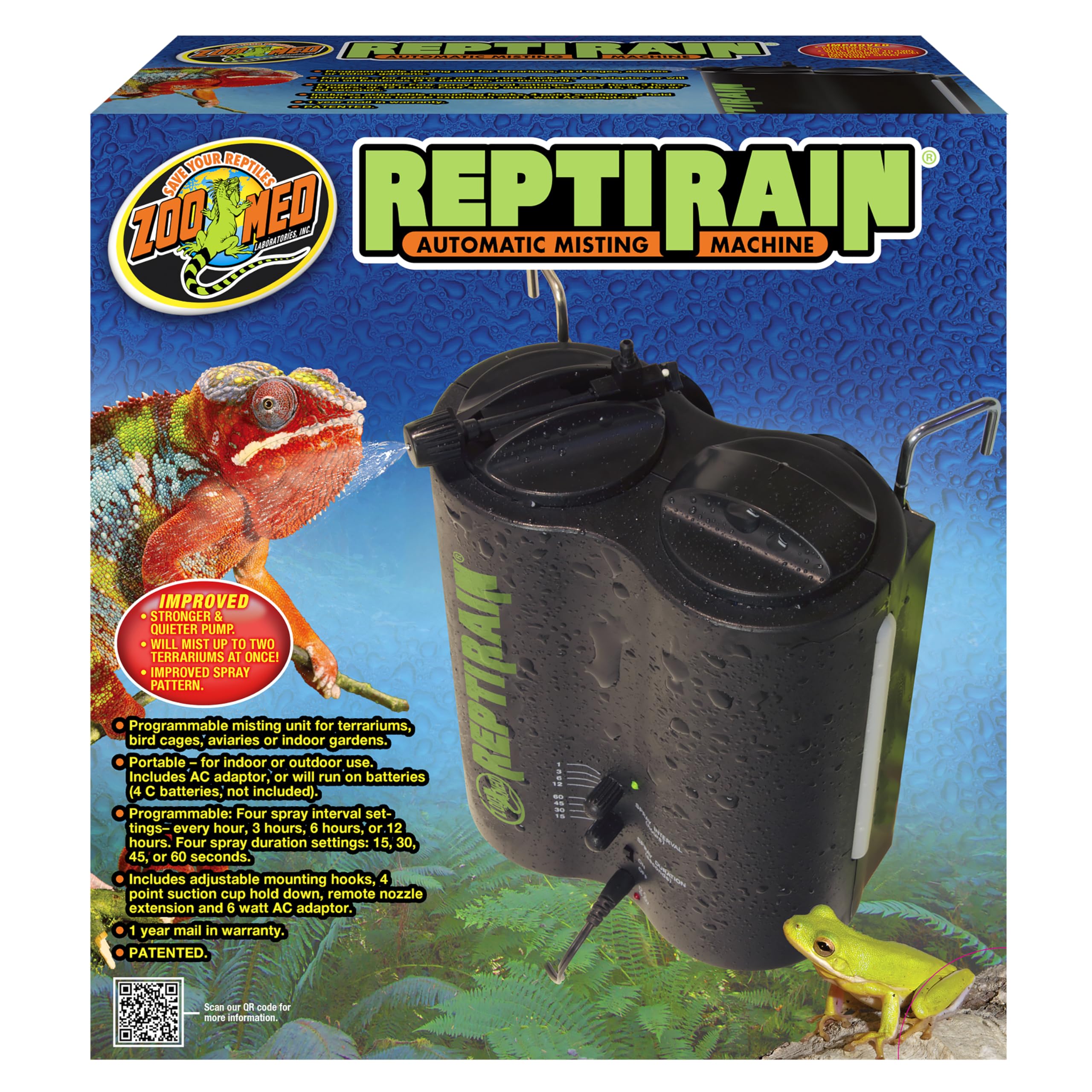 Zoo MedReptirain Automatic Habitat Mister