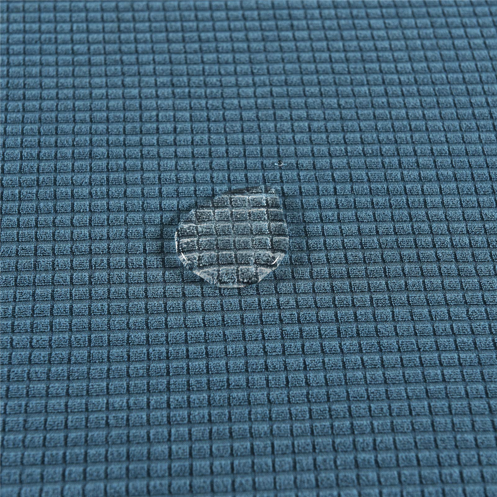 Copridivano elasticizzato per divano a 4 posti, in tessuto spandex resistente, protezione per mobili, copridivano elastico blu, perfetto per l'arredamento della casa e il rinnovamento dei mobili