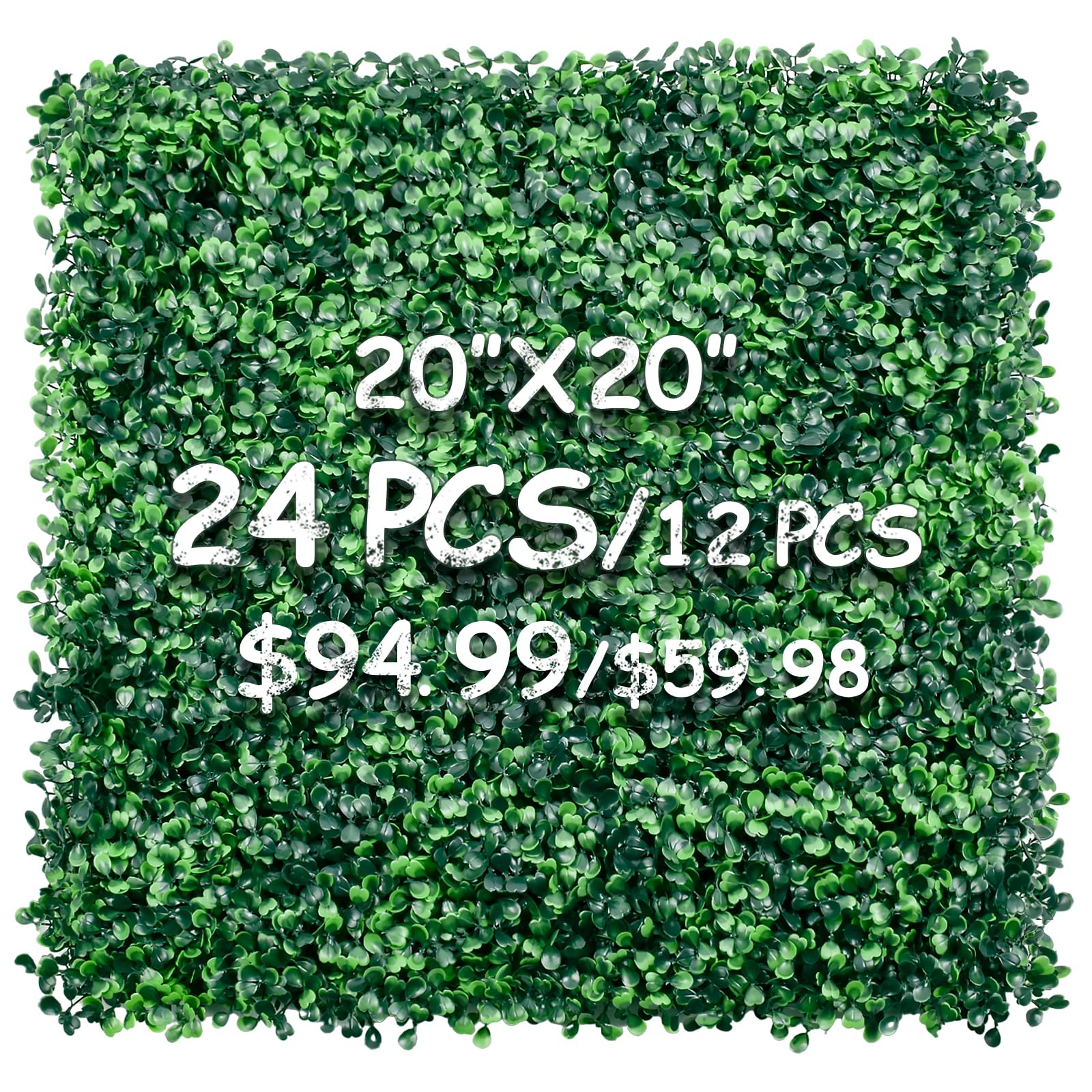 Decwin 24 Pack Boxwood Panels