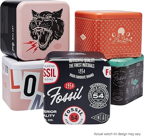 Miniatura 7 de Fossil Reloj de cuarzo de acero inoxidable Virginia para mujer Virginia - ES3282