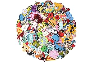 60PCS Sew/Iron On Embroidered Patches For Jackets Hats Jeans