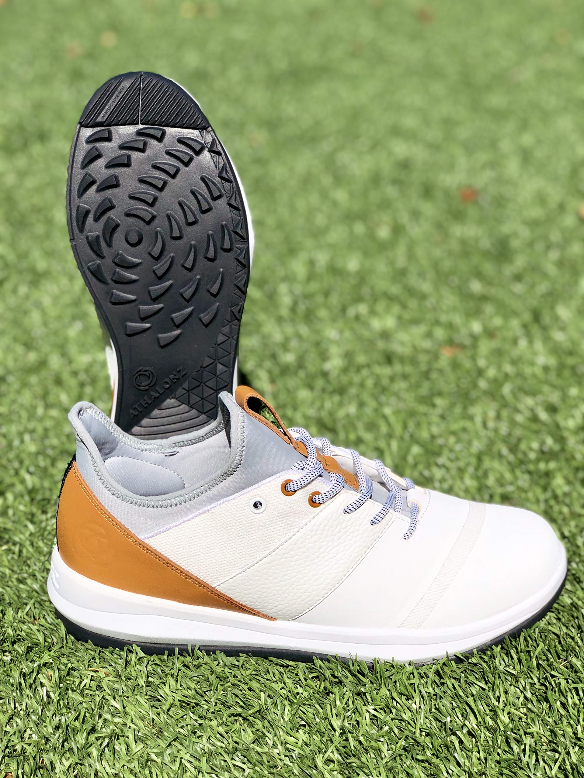 Athalonz Men's Enve Golf Shoes White Medium 11.5