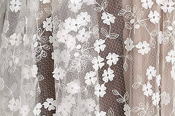 レース生地 17 ラッセルコードレース生地 くすんだピンク【生地通販 布販売