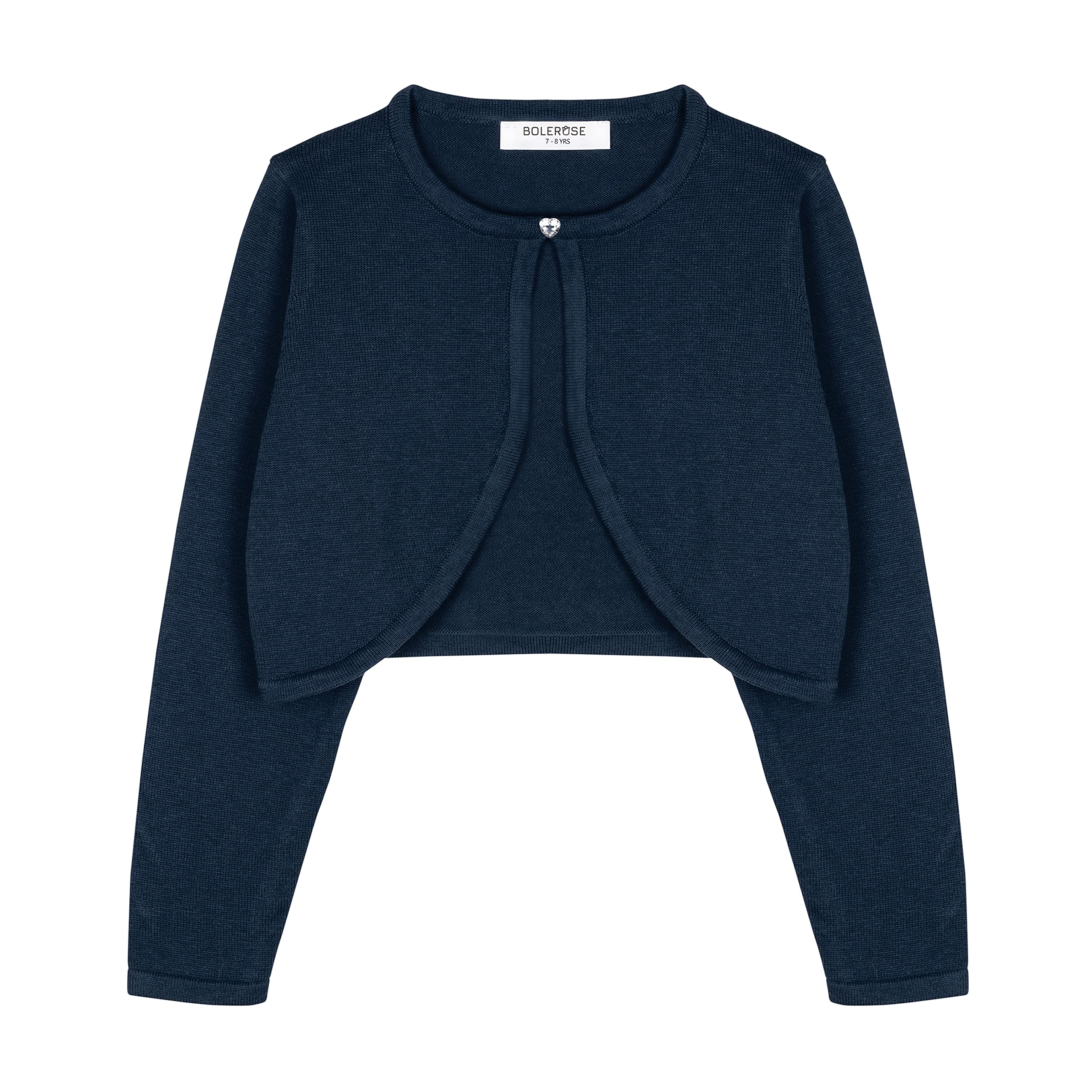 Bolerose Chicas Manga Larga Bolero Niñas Cárdigan