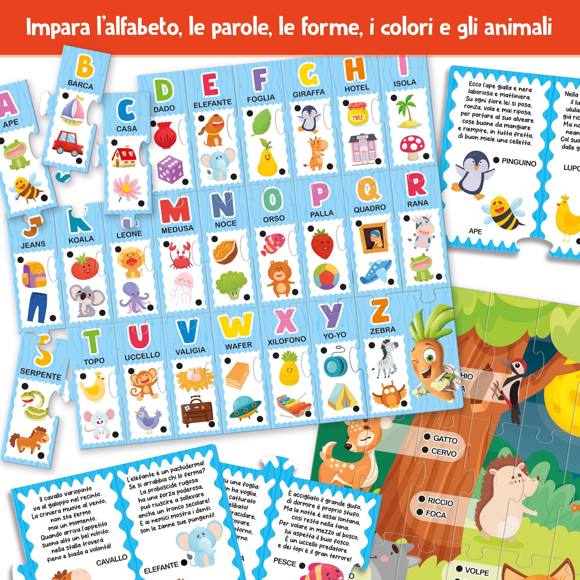 Carotina Penna Parlante 1000 Domande Preschool (49363) - Elettronici - Lisciani | Che Giochi